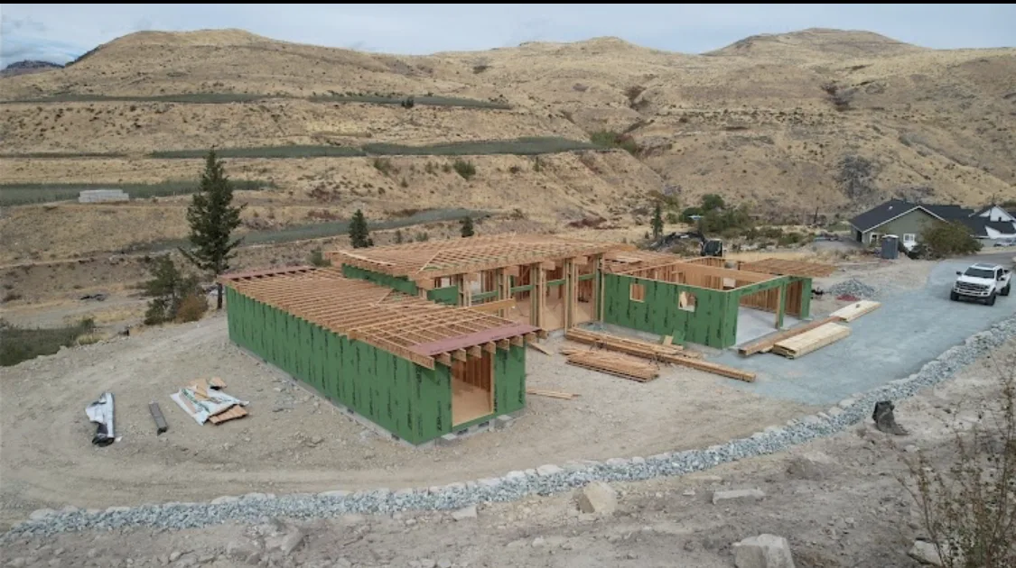 Steelhead Construction exterior new construction project in Lake Chelan